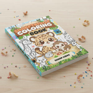 ANIMALS  Coloring Book V3 Sharp Kidos